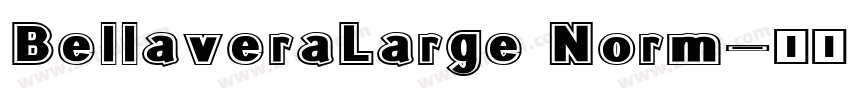BellaveraLarge Norm字体转换